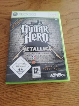 Guitar Hero Metallica komplett mit Anleitung XBOX 360 USK ab 0 Jahren
